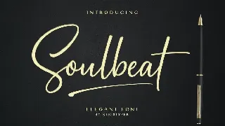 Soulbeat Signature Font