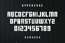 Troton bold font