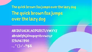 Happy Fun Font