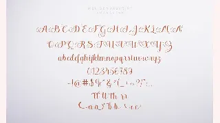 Melisenda Script font