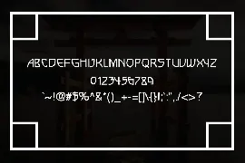 Vierra Faux Japanese Font