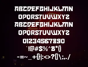 Gorgom - Futuristic Gaming Font