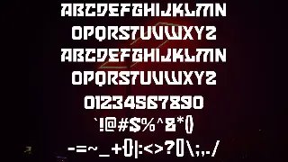 Gorgom - Futuristic Gaming Font