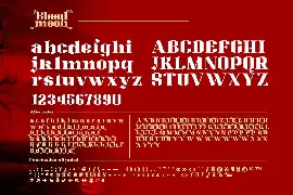 Blood Moon font