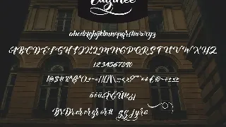 Euginee | Handwriting Script Font