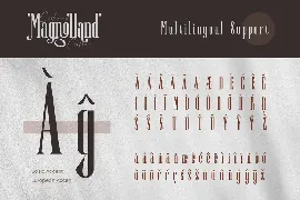 Magnolland Font