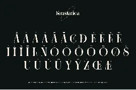 Konstarica font