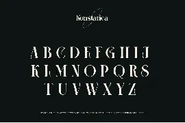 Konstarica font