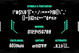 Exton - Sharp Futuristic Font