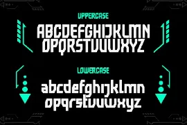 Exton - Sharp Futuristic Font