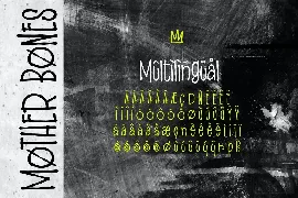 Mother Bones - 90s Type Grunge Vibes font