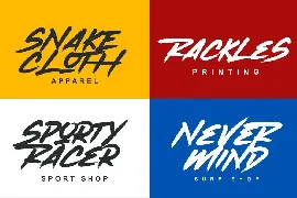 Hunter Speed font