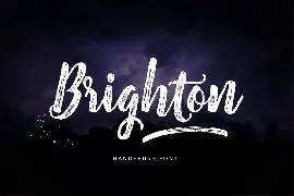 Brighton Script font