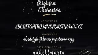 Brighton Script font