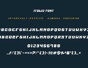 Sports Synergy Brush font