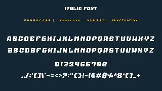 Sports Synergy Brush font