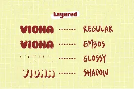 Baloon Everyday - Layered Font