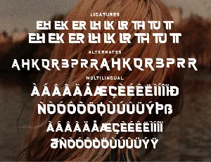 Heritho A New Modern Display Font