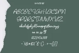 Olliverya Monoline Script Font