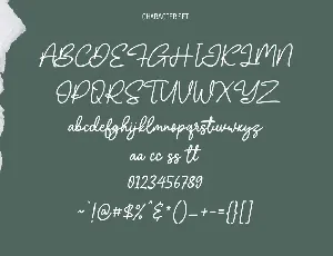 Olliverya Monoline Script Font