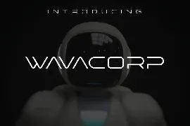 Wavacorp modern font