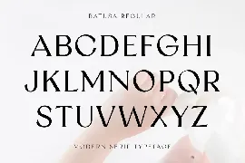 Batusa Modern Serif Fonts