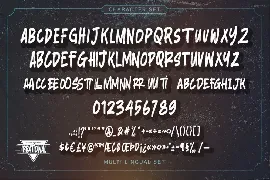 Irrational - Special Brush Font