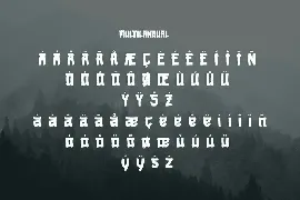 MAREKA - Japanese style font