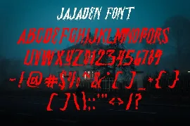 Jajaden font