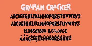 Graham Cracker font