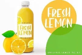 Lemon Fresh font