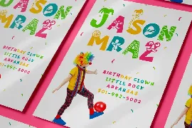 Night Clown - Quirky Clown Font