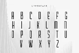 Highest - Ultra Condensed Sans Serif font