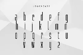 Highest - Ultra Condensed Sans Serif font