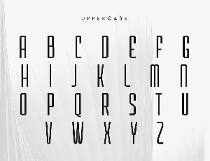 Highest - Ultra Condensed Sans Serif font