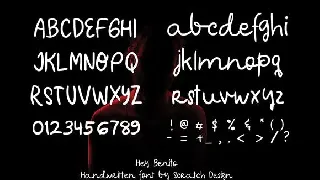 Hey Benito font