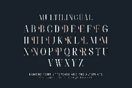 Bamond - Serif Display Font