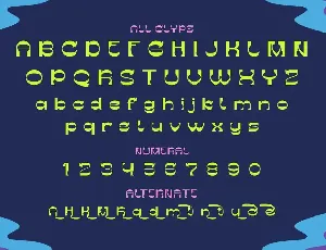 Gesego | Groovy Retro Font