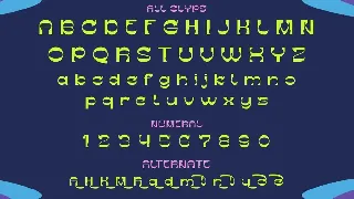 Gesego | Groovy Retro Font