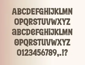 Society Members font