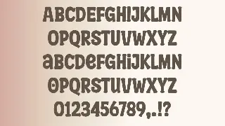 Society Members font