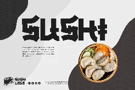 OKASA - Japanese style font