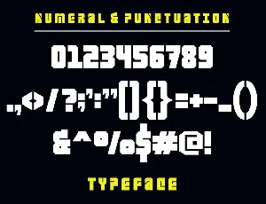 ERASER FONT