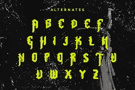 Rythm Of Death - Blackletter Display Font