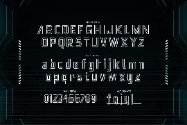 Roboridge - A Futuristic Typeface font