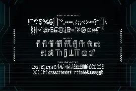 Roboridge - A Futuristic Typeface font