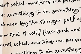 Homyllen Handwritten Signature Font