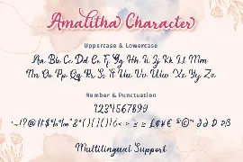 Amalitha - Layered Script Font