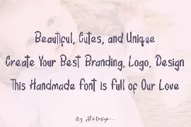 Elyn Alina - Handmade Font