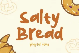 Salty Bread font